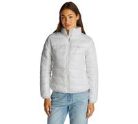 Tommy Jeans Women’s Essential Tape High Shine Puffer Jacket, White (Ecru), XL