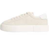 Tommy Jeans Women’s Flatform Trainers, Off-White (Newsprint), 3.5
