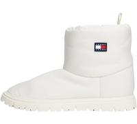 Tommy Jeans Women’s Lined Ankle Boots, Off-White (Ivory), 6