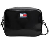 Tommy Jeans Women’s Must Shiny Crossbody Camera Bag, Black (Black), One Size