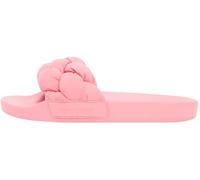 Tommy Jeans Women’s Pool Slides Braided with Braided Straps, Pink (Enchanted Pink), 6