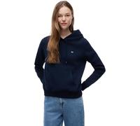 Tommy Jeans Reg S Flag Hoodie Blue XS Woman