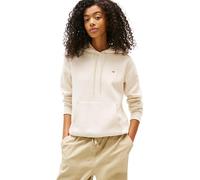 Tommy Jeans Women's Tjw Reg S Flag Hoodie Dw0Dw19958 Pullover, Beige (Desert Sand Dune), XS