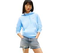 Tommy Jeans Reg S Flag Hoodie Blue XS Woman
