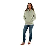 Tommy Jeans Women’s Regular Fit Flag Hoodie, Green (Misty Sage), L