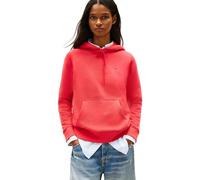 Tommy Jeans Women’s Regular Fit Flag Hoodie, Red (Red Alert), S