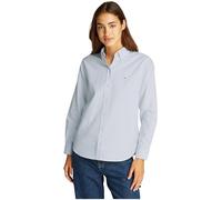 Tommy Jeans Women’s Regular Fit Oxford Shirt, Multicolor (Sweet Blue/White Stripe), XL