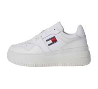 Tommy Jeans Shoes (Trainers) TJW RETRO BASKET FLATFORM ESS in White 7.5