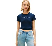 Tommy Hilfiger Tjw Slim Linear Tee Dark Night Navy size M | Shirts Outlet | Women | Black M
