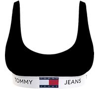 Tommy Jeans Women's Bralette Unlined Stretch, Black (Black), 3XL