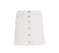 Tommy Jeans Women's Corduroy Skirt TJW Pop Cord Button Mini Skirt Ancient White - M, White