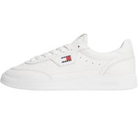 Tommy Jeans The Greenwich Edge Leather Trainers White EU 36 Woman