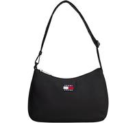 Tommy Jeans Women's Daily Shoulder Bag with Zip, Black (Black), One Size
