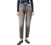 Tommy Jeans Women's High Waist Mom Jeans, Grey (Denim Grey), 32W/30L