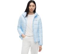 Tommy Jeans Women's Hooded Puffer Jacket with Zip, Blue (Kingly Blue), XL