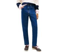 Tommy Jeans Women's Jeans Mom Tapered Fit, Blue (Denim Dark), 28W/32L