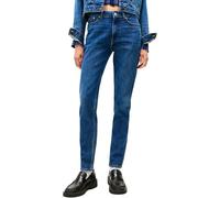 Tommy Jeans Women's Lucy Slim Mid Rise Jeans, Blue (Denim Dark), 32W/32L