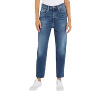 Tommy Jeans Women's Mom Jean Uh Tpr Bh5152 Denim Pants, Denim Medium, 27W / 30L