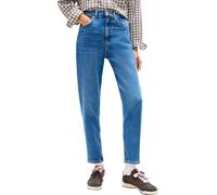 Tommy Jeans Women's Mom Jean Uh Tpr Ch0130 Co Dw0dw19245 Tapered, Denim Medium, 29W / 30L