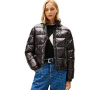 Tommy Jeans Women's Puffer Jacket Essential Shiny, Black (Black), 1XL