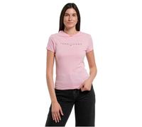 Tommy Jeans Women's Short-Sleeved Linear Slim Fit T-Shirt