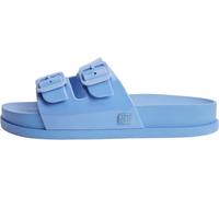 Tommy Jeans Women's Slides Comfort Jelly Slides with Buckles, Blue (Blue Note), 5.5
