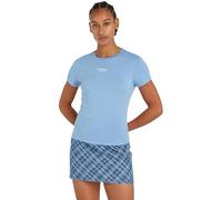 Tommy Jeans Women's Slim Logo Short Sleeve Round Neck T-Shirt, Blue (Westside Blue), 4XL