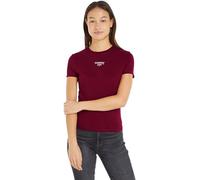 Tommy Jeans Women's Slim Logo Short Sleeve Round Neck T-Shirt, Red (Red Carpet), 6XL