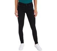 Tommy Jeans Women's Sophie Lr Skny Stbks Jeans, Staten Black Stretch, 34W / 28L
