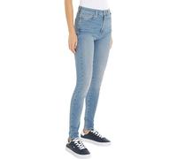 Tommy Jeans Womens Sylvia Hgh Skn Ch0214 Co Dw0dw19268 Skinny, Denim Light, 28W / 28L UK
