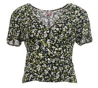 Tommy Jeans Womens TJM Floral Print Short Top T Shirt DW097761 Size M