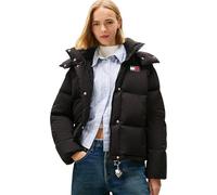 Tommy Jeans Women's Tjw Alaska Grid Down Jacket Ext Dw0Dw21623 Puffer, Black (Black), XXL