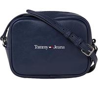 Tommy Hilfiger for woman. AW0AW15029 Camera shoulder bag with navy logo (OSFA), Casual, Polyurethane