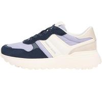 Tommy Jeans Women's Tjw Cleated Runner Suede Mix En0en02921 Low Top