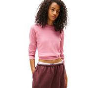 Tommy Jeans Womens Tjw Essential Crew Ext Dw0dw20159 Pullover Sweater, Pink (Mystic Pink), M UK