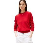 Tommy Jeans Womens Tjw Essential Crew Ext Dw0dw20159 Pullover Sweater, Red (Sapphire Red), 5XL Plus UK