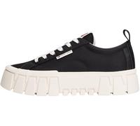 Tommy Jeans Women's Tjw Flatform Chunky Sneaker EN0EN03036 Low Top, Black (Black), 6.5 UK