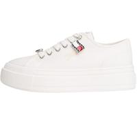 Tommy Jeans Women's Tjw Flatform Sneaker Charms En0en02959Low Top