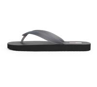 Tommy Jeans Womens Tjw Logo En0en02447 Flip Flops, Grey Washed Black, 6.5 UK