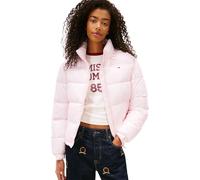 Tommy Jeans Women's Tjw Pckbl Hd Ess Pffr Shiny Ext Dw0Dw22039 Puffer Jacket, Pink (Light Pink), XS