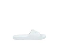 Tommy Jeans Women's Tjw Printed Pu Pool Slideen0En02693 Slides, White (Ecru), 6 UK