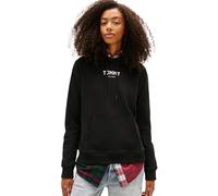 Tommy Jeans Women's TJW REG ESS LOGO 2 HOODIE EXT DW0DW21921 Pullover Hoodie, BLACK (Black), L