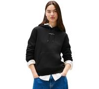 Tommy Jeans Women's Tjw Reg Linear Hoodie Ext Dw0Dw21963 Pullover, Black (Black), S