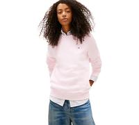 Tommy Jeans Women's TJW REG S FLAG CREW DW0DW19959 Pullover Sweatshirt, PINK (Light Pink), XS