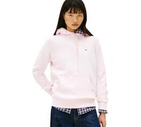 Tommy Jeans Women's TJW REG S FLAG HOODIE DW0DW19958 Pullover Hoodie, PINK (Light Pink), S