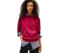 Tommy Jeans Women's Tjw Reg S Flag Hoodie Dw0Dw19958 Pullover, Purple (Lavish Cerise), M