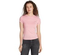 Tommy Jeans Women's Tjw Slim Linear Tee Dw0dw18785 S/S T-Shirt, Pink (Ballet Pink), XXS