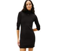 Tommy Jeans Womens Tjw Turtleneck Dw0dw21958 Sweater Dress, Black (Black), M UK