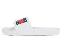 Tommy Jeans Women's Tommy Jeans Flag Pool Slide Ess En0en02115 Slide, White Ecru, 5 UK