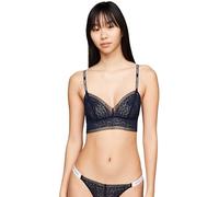 Tommy Jeans Women's Unlined Soft Bralette Uw0uw05157 Other Bras, Dark Night Navy, M